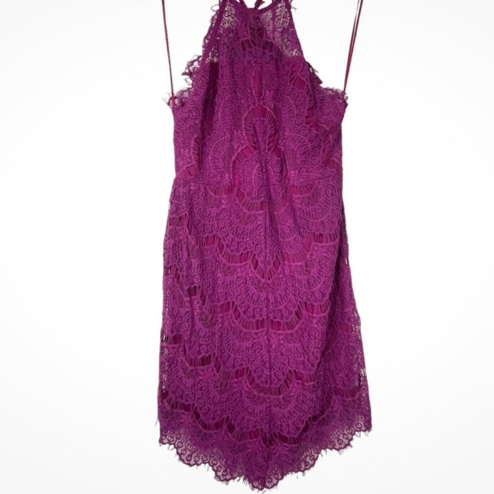 Free People She’s Got It Dress Raspberry Size Medium - Picture 9 of 10